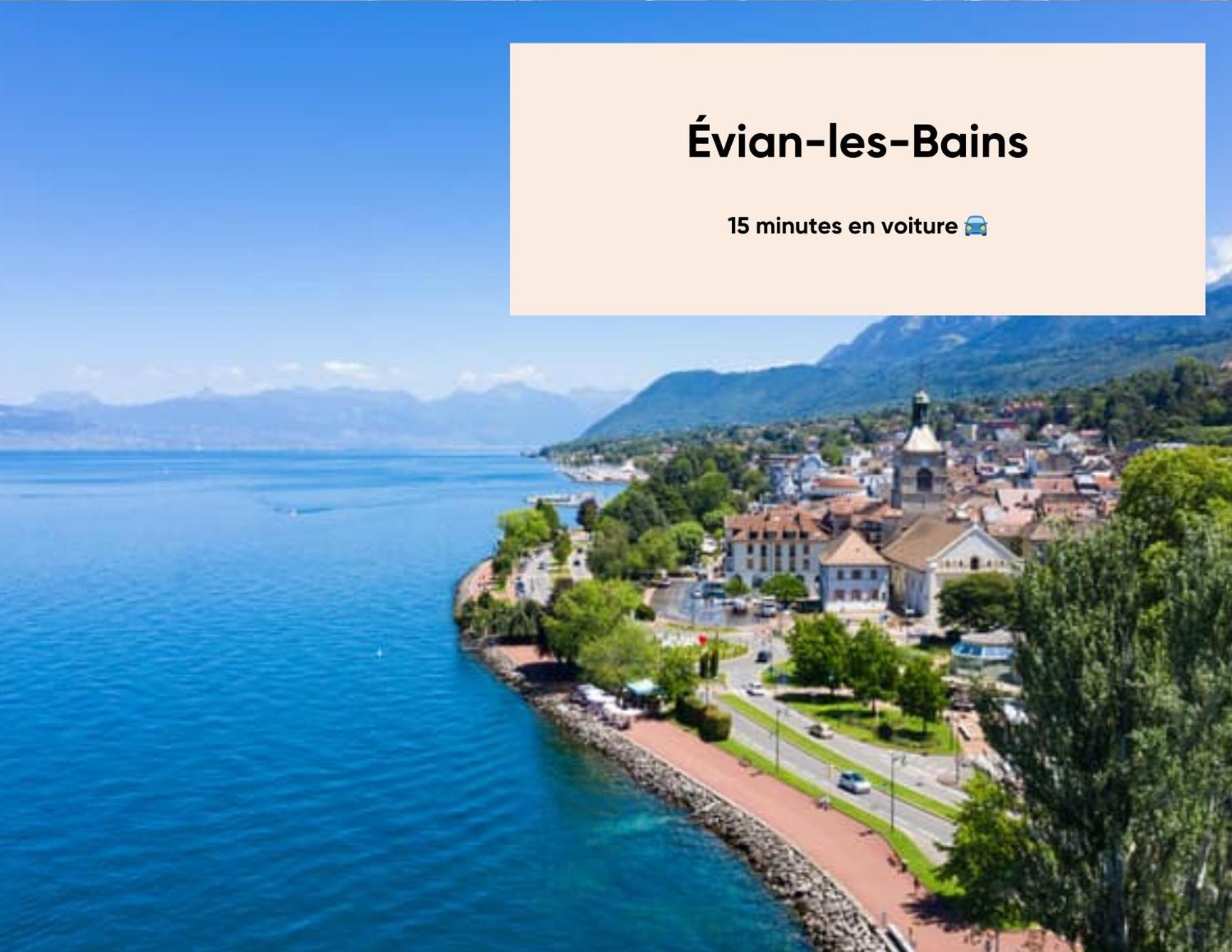 Cosy Et Moderne - Lac Leman Thonon-les-Bains Exterior photo